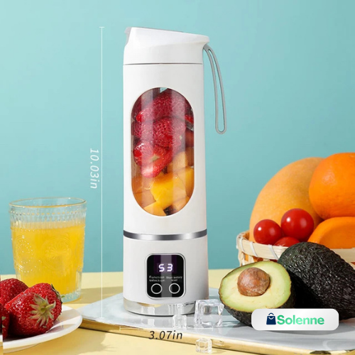 Licuadora Portátil 450ml con 8 Cuchillas