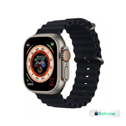 Smartwatch Ultra Pro con 2 correas ( negro + blanco )